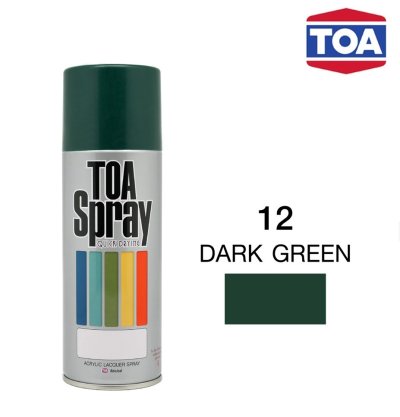 สีสเปรย์ TOA 012 DARK GREEN