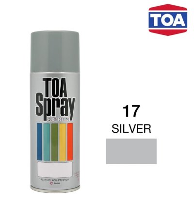 สีสเปรย์ TOA 017 SILVER
