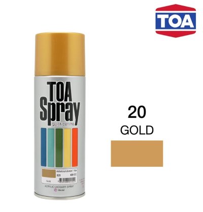 สีสเปรย์ TOA 020 GOLD