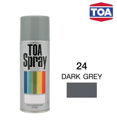 สีสเปรย์ TOA 024 DARK GREY