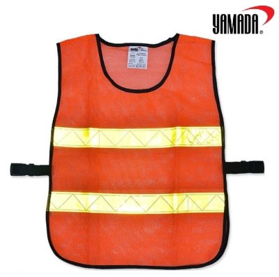 เสื้อจราจรสะท้อนแสง 2แถบ GR-6045 สีส้ม YAMADA