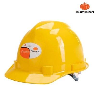 20552หมวกนิรภัย PUMPKIN ปรับเลื่อน สีเหลือง
