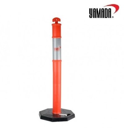 เสาจราจร ฐานยาง 110cm YAMADA