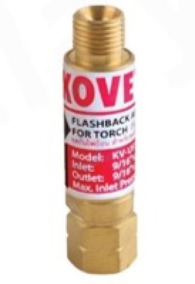 กันไฟย้อนชุดตัดด้านแก๊ส 62-3F KOVET