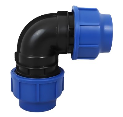 ข้องอ PE 32มม.PN10 COMPRESSION