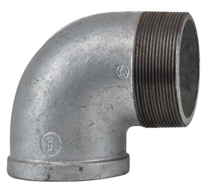 ข้องอ ผ.ม.เหล็ก 1"