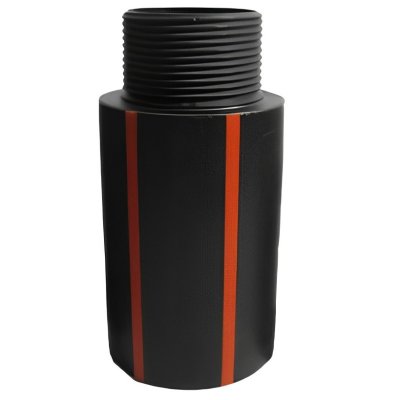 ข้อต่อตรง ก.นอก HDPE 32มม. ดาดส้ม