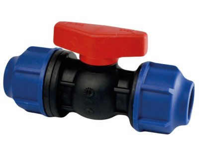 บอลวาล์ว PE 32มม. PN10 COMPRESSION