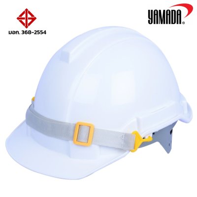 หมวกเซฟตี้ปรับเลื่อน(สีขาวเทา)มอก.YAMADA