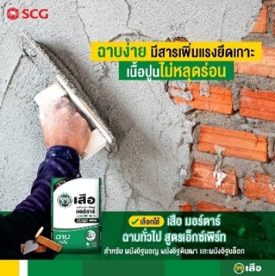 ปูนซีเมนต์ (ฉาบ) สำเร็จ เสือ 50 กก.