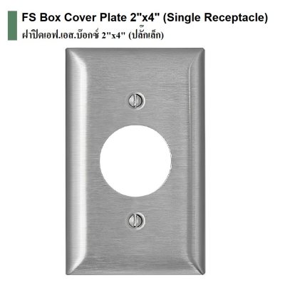 ฝาปิด FS 2"x4" ปลั๊กเล็ก