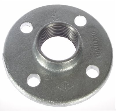 หน้าแปลนเหล็ก 4" (เกลียว)