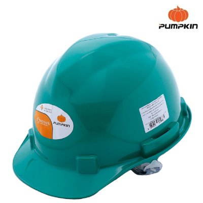 20562หมวกนิรภัย PUMPKIN ปรับหมุน สีเขียว
