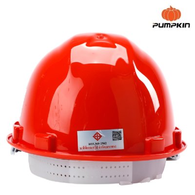 20551หมวกนิรภัย PUMPKIN ปรับเลื่อน สีส้ม