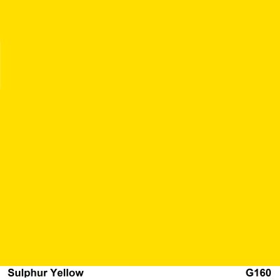 สีเคลือบเงา TOA G160 Sulphur Yellow กล.