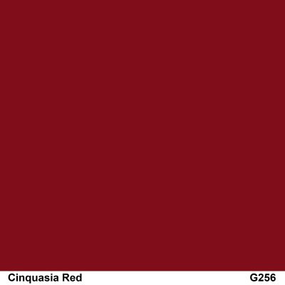 สีเคลือบเงา TOA G256 Cinquasia Red กล.