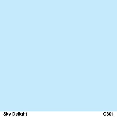 สีเคลือบเงา TOA G301 Sky Delight กล.