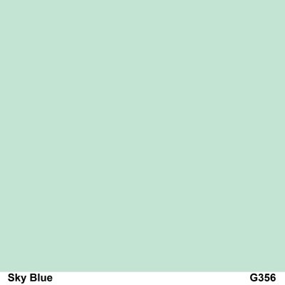สีเคลือบเงา TOA G356 Sky Blue กล.