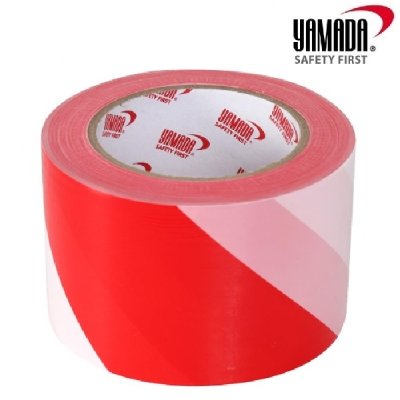 เทปกั้นเขต 2"x100ม.ขาวแดง YAMADA