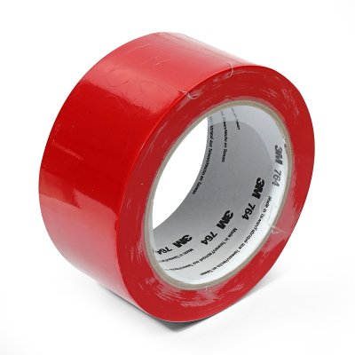 เทปตีเส้น 2"x33ม.แดง T76 3M