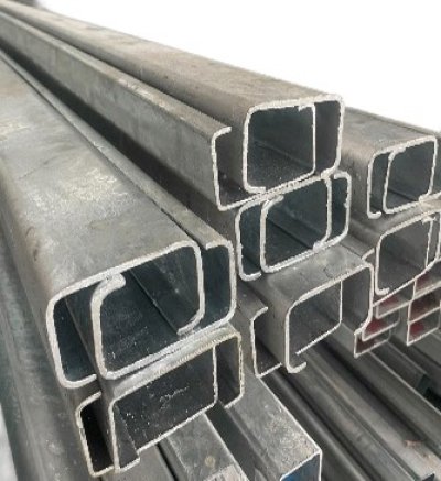 เหล็กตัวซีชุบ 5"x2"x2.0มม.