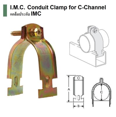 แคล้มประกับ IMC 1/2"