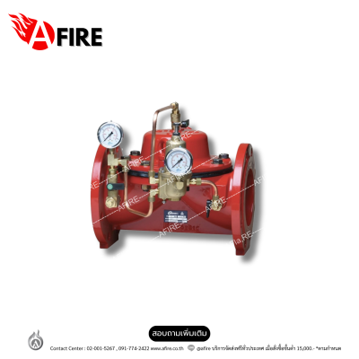 Model :PR(2W) 47-77-6" (150mm) Pressure Reducing Valve (Brass Pilot)(2 way)