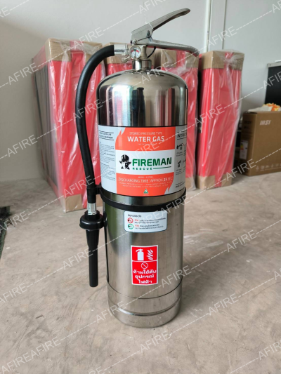 เครื่องดับเพลิงชนิด นํ้าสะสมแรงดัน ยี่ห้อ FIRE MAN