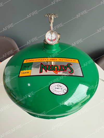 "SATURN" เครื่องดับเพลิงออโต้ ชนิดน้ำยาเหลวระเหย รุ่น B-10 ขนาด 10 ปอนด์