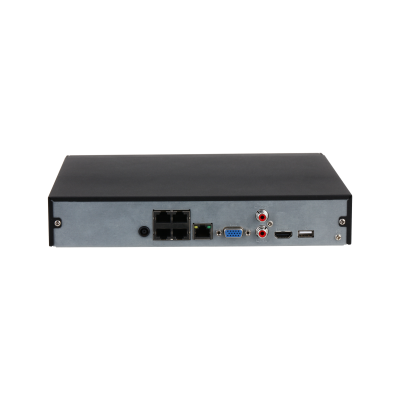 DHI-NVR4104HS-P-4KS2/L 4 Channel Compact 1U 1HDD 4PoE Network Video Recorder