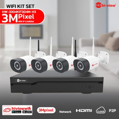 HW-3304KIT304M-H3 ความคมชัด 3MP มีไมค์ บันทึกเสียงได้