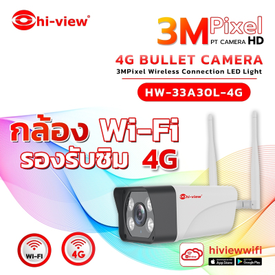 HW-33A30L-4G WiFi – 4G ภาพสี 24 ชั่วโมง แจ้งเตือนผ่านไลน์