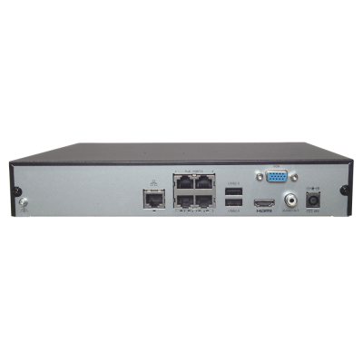 NVR301-04S3-P4 4ch 1-SATA Ultra 265/H.265/H.264 NVR