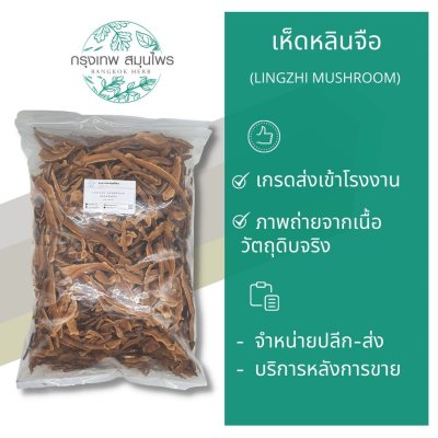 เห็ดหลินจือ 1 กิโลรัม เห็ดหลินจืออบแห้ง Lingzhi mushroom