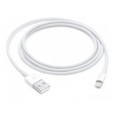 Apple Lightning to USB Cable (1m) สาย Lightning ความยาว 1 เมตร สำหรับใช้ชาร์จและ Sync โอนถ่ายข้อมูลกับ iPhone, iPad