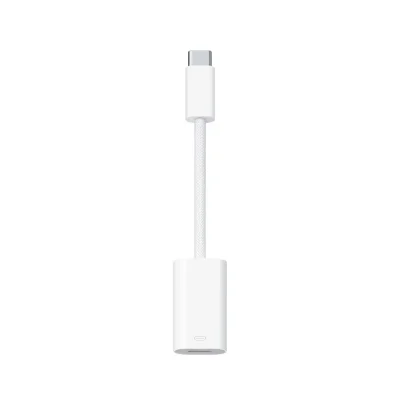 Apple USB-C to Lightning Adapter เชื่อมต่ออุปกรณ์เสริม Lightning กับ iPhone หรือ iPad ที่รองรับ USB-C