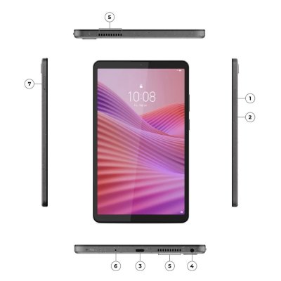 Lenovo Tab One LTE 4/128GB Gray (ZAF10109TH) หน้าจอ 8.7นิ้ว แบตเตอรี่ 5100mAh