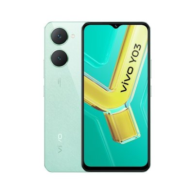 สมาร์ทโฟน Vivo Y03 (4+64GB)  หน้าจอ 6.56 นิ้ว มาพร้อม Android 14 ลื่นไหลทุกการใช้งาน  ออกใบกำกับภาษีได้