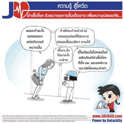 ถึงเวลาแล้วที่จะฆ่าเชื้อ โรคด้วยมาตรการขั้นเด็ดขาดเพ่ือความ ปลอดภัย...