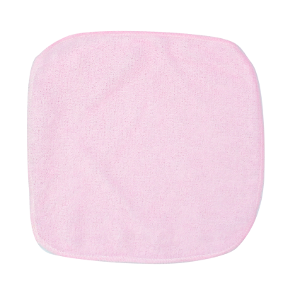 6 Piece Cotton Hand &  Face Towels Plain Color With Net Bag