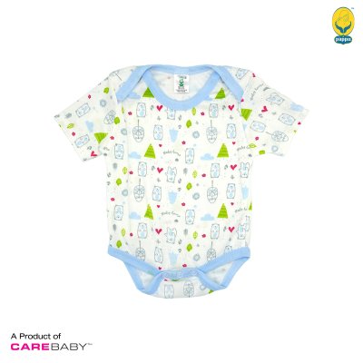 3 Pack Half Sleeves Cotton Bodysuit for New Borns