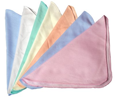 7 Piece Interlock face cloths