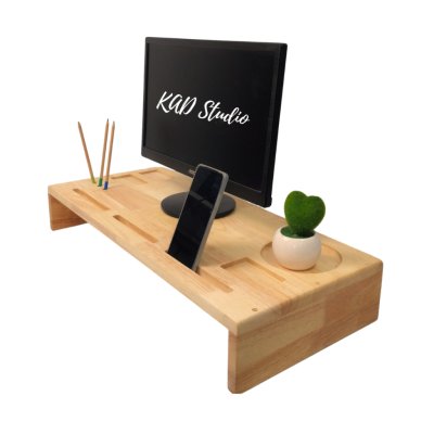 KADStudio ที่วางจอโค้งใสมินิมอล (K46)