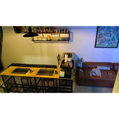 KADStudio ชั้นวางไม้ลอฟท์มินิมอล (K104)