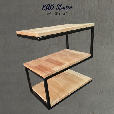 KADStudio โต๊ะข้างเตียง S ไม้แท้ (K72)