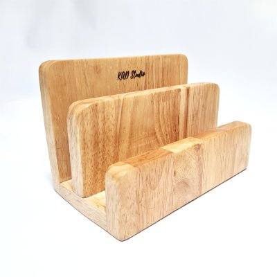 KADStudio ที่วางไม้แท้ 3 ช่อง มูจิ (K105)