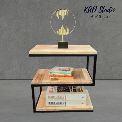 KADStudio โต๊ะข้างเตียง S ไม้แท้ (K72)