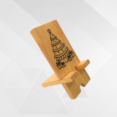 KADStudio ที่วางมือถือไม้แท้สลักชื่อ (K68)