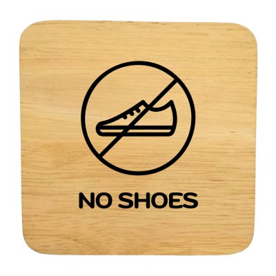 KADStudio ป้ายไม้แท้ DIY ยิงเลเซอร์ 10x10 (K140)