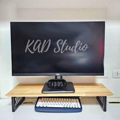 KADStudio ที่วางจอ MESH T/B ไม้ใส (K42)